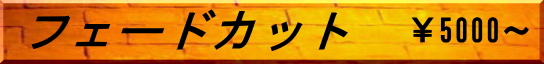 フェードカット5000円~